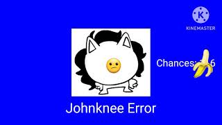 Johnknee Error 3 BFDiA [upl. by Marmion]