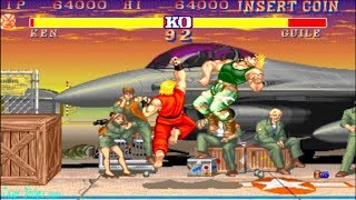 Street Fighter 2 Champion Edition  Ken Arcade Hardest [upl. by Karlotte]