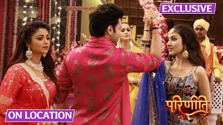 Parineetii  On Location  Sangeet Ke Rasam Mein Sanju Aur Pari Ne Kiya Dance Neeti Jealous [upl. by Jewelle]