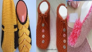 Beautiful amp Very stylish handmade woolen socks design socks [upl. by Menon]