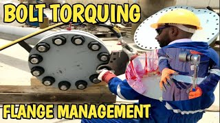 How To Do Bolt TORQUING I FLANGE MANAGEMENT I TORQUING Wrench Kesy Istemal Kren Full Detail in Urdu [upl. by Omissam]