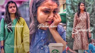 Vidikindra pozhuthu song❣femaleversion❣whatsapp status❣girls sad status❣trending❣sad❣alone❣yuvan❣new [upl. by Peggi915]