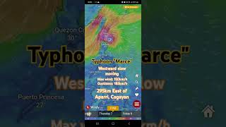 Weather update Typhoon Marce [upl. by Springer]