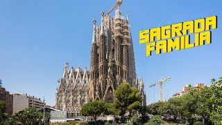 Sagrada Familia Barcelona  Place to Visit in Spain [upl. by Fosque]