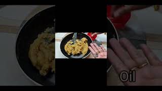 Jharkhandi Anarsa recipe in 1 min video shorts chawal ke aate aur til se bana recipe 👍 [upl. by Oxley845]