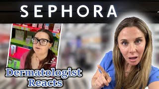 Dermatologist reacts to Sephora kids skincare video [upl. by Tatianas]