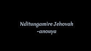 Nditungamire Jehovah hymn [upl. by Nelra]