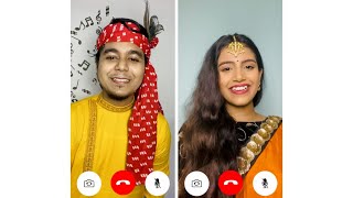 virtualjam  Rahul amp Ankita  Sorboto Mongolo Radhe x Radha Kaise Na Jale  Cover Song 2021 [upl. by Alig612]