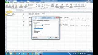 Excel 2010 créer une validation croisée avec la fonction INDIRECT [upl. by Etteniotnna]