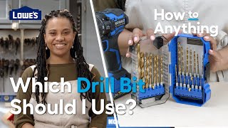 Which Drill Bit Should I Use  How To Anything [upl. by Lejna]