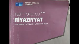 Riyaziyyat II hissə test toplusu  Triqonometrik funksiyalar  Çevirmə düsturları [upl. by Annodahs84]