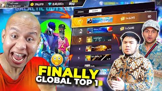 Finally Global Top 1 in Badges 😱 Once Again S02 Hiphop Return  Tonde Gamer [upl. by Anaerb]