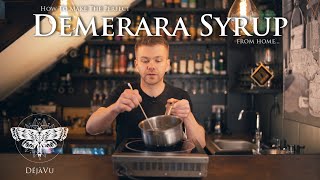 DEMERARA SUGAR SYRUP  Cocktail Making At Home S01E12 [upl. by Eleda131]