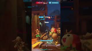 Clutch overtime play as rein  Kh16ow on twitch [upl. by Lleznov]