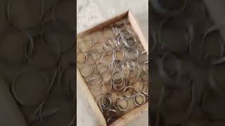 Simple Ring making process engineeringsolutions RingMaking manufacturingvideo spring [upl. by Hamfurd128]