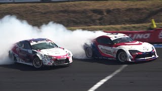 Toyota Supra A90  Piotr Wiecek drift tandem runs in Drift Masters [upl. by Yaj]