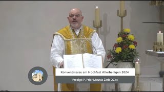 Konventmesse am Hochfest Allerheiligen [upl. by Gaw458]