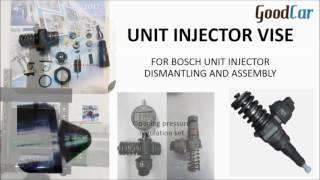 Unit injector dismantling and assembly tools Bosch 1 9 TDI [upl. by Yona]