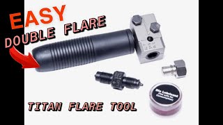 Best Brake Double Flare toolTitan Brand Demo LONG VERSION [upl. by Borlow]