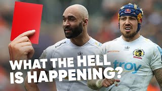 The Worst Red Card in Rugby History  The Rugby Pod React to Exeter vs Leicester Tigers [upl. by Pugh]