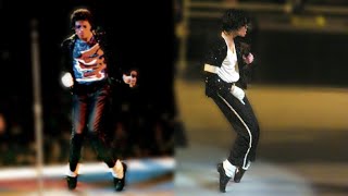 Michael Jackson  Billie Jean SpinToe Stand Evolution 19832001 [upl. by Arammahs]