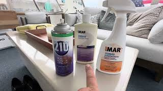 How to clean your boats Isinglass Best Products [upl. by Yboj211]