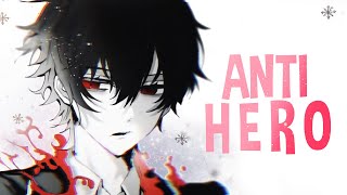 Nightcore  AntiHero Lyrics [upl. by Saffian180]