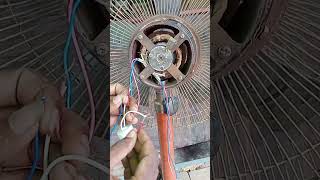 farata fan connection farata fan connection 4 wirefarata fan me condenser kaise lagayeshorts [upl. by Earaj200]