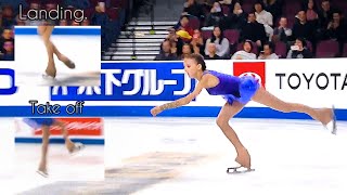 Anna Shcherbakova Quad Lutz Analysis  Skate America 2019 [upl. by Ellennod316]