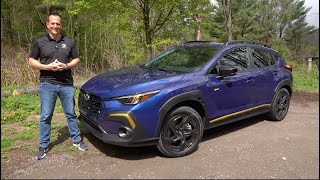 Is the 2024 Subaru Crosstrek Sport a better SUV to buy than a Jeep Compass [upl. by Nossaj]