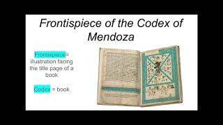 Frontispiece of the Codex of Mendoza  Google Slides [upl. by Al]