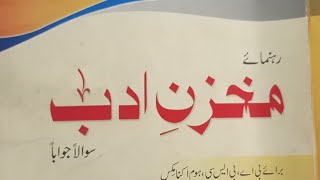 Chapters Summary  Makhzan e Adab  Bsc Urdu [upl. by Ellenet879]