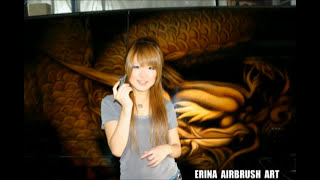 ERINA AIRBRUSH ART [upl. by Atteuqram]