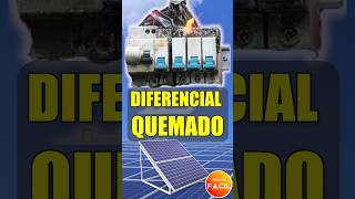 Solución diferencial quemado en instalaciones fotovoltaicas autoconsumosolar inversorsolar solar [upl. by Clellan]