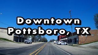 Downtown Pottsboro TX [upl. by Jurgen]