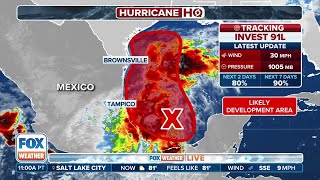 Tropical Storm Expected To Form In Gulf of Mexico Within Days [upl. by Bohlin651]