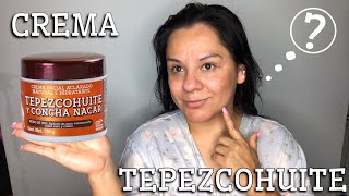 Crema Tepezcohuite Y Concha nácar 🐚 🧐 wait  UPDATE [upl. by Euqnom]