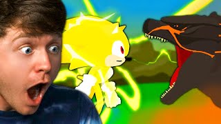 Reacting to THERMO GODZILLA vs SUPER SONIC Epic Fight [upl. by Negroj738]