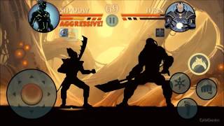 Shadow Fight 2 Finale Shadow vs Titan [upl. by Eidur]