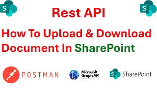 How To Upload Document In SharePoint Rest API [upl. by Nairdna]