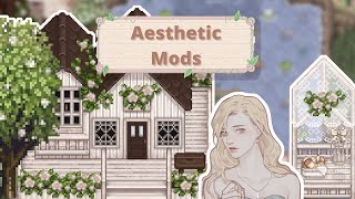 Aesthetic Cottagecore Stardew Valley Mods [upl. by Pelpel]