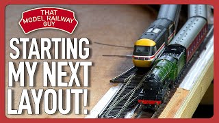 Building A TT120 Model Railway  Episode 1 The Plan amp Laying Track [upl. by Eoj179]