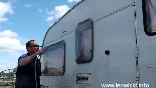 Cleaning a caravan using Fenwicks  Part 1 [upl. by Ellenij97]