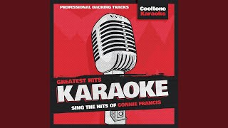 Among My Souvenirs Originally Performed by Connie Francis Karaoke Version [upl. by Karrah]