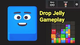 Drop Jelly Game Gameplay [upl. by Snashall746]