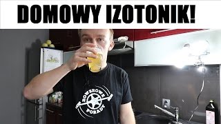 Domowy napój izotoniczny za 18 zł [upl. by Aicilra]