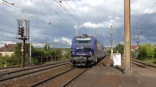 B84500 et BB27300  A la gare de Viroflay Rive Gauche [upl. by Durning]