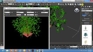 Creating Trees and Plants in autodesk 3ds max [upl. by Naawaj]