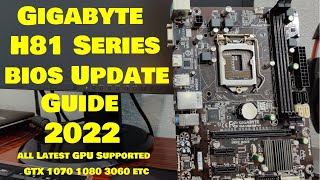 How To Update Gigabyte H81 Motherboard Bios Trough USB Guide For All Gigabyte H81 Series Board [upl. by Borg132]