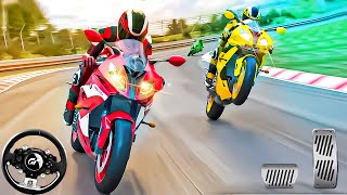 Moto Rider Bike Racing 2024  Motorcross Bike Driving Game  High Speed Motorcycle Simulator [upl. by Dimphia]